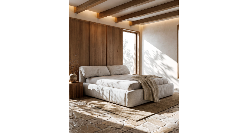 MH 6047 - Upholstered Bed